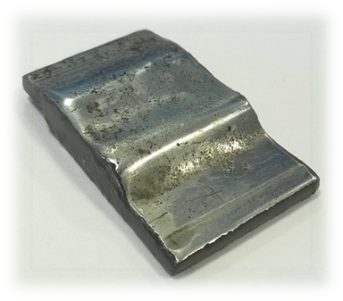 The steel weld measured by ic-SECM.